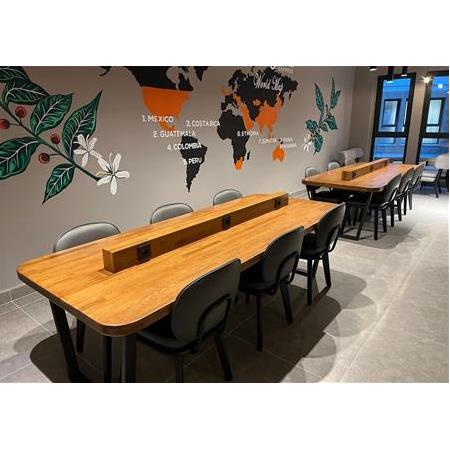 Cafelerde Büyük Masalar