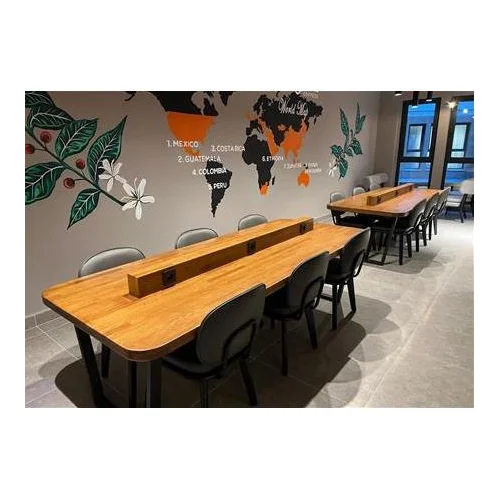 Cafelerde Büyük Masalar