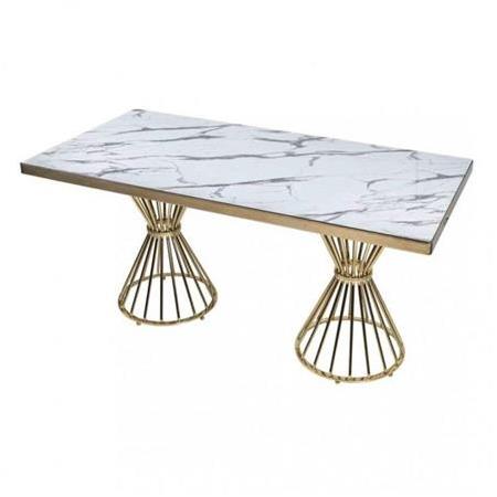 Gold Çapraz Ayaklı Masa